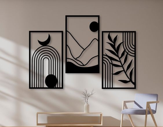 Pack of Three Wall Art