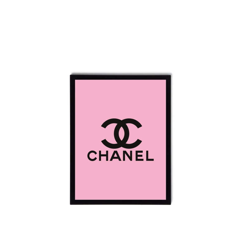 Chanel Pink Wall Art