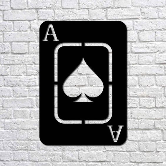 Ace of Spades Wall Art