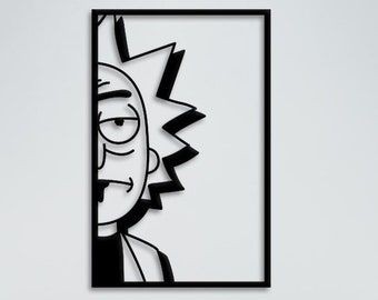 Rick & Morty Wall Art