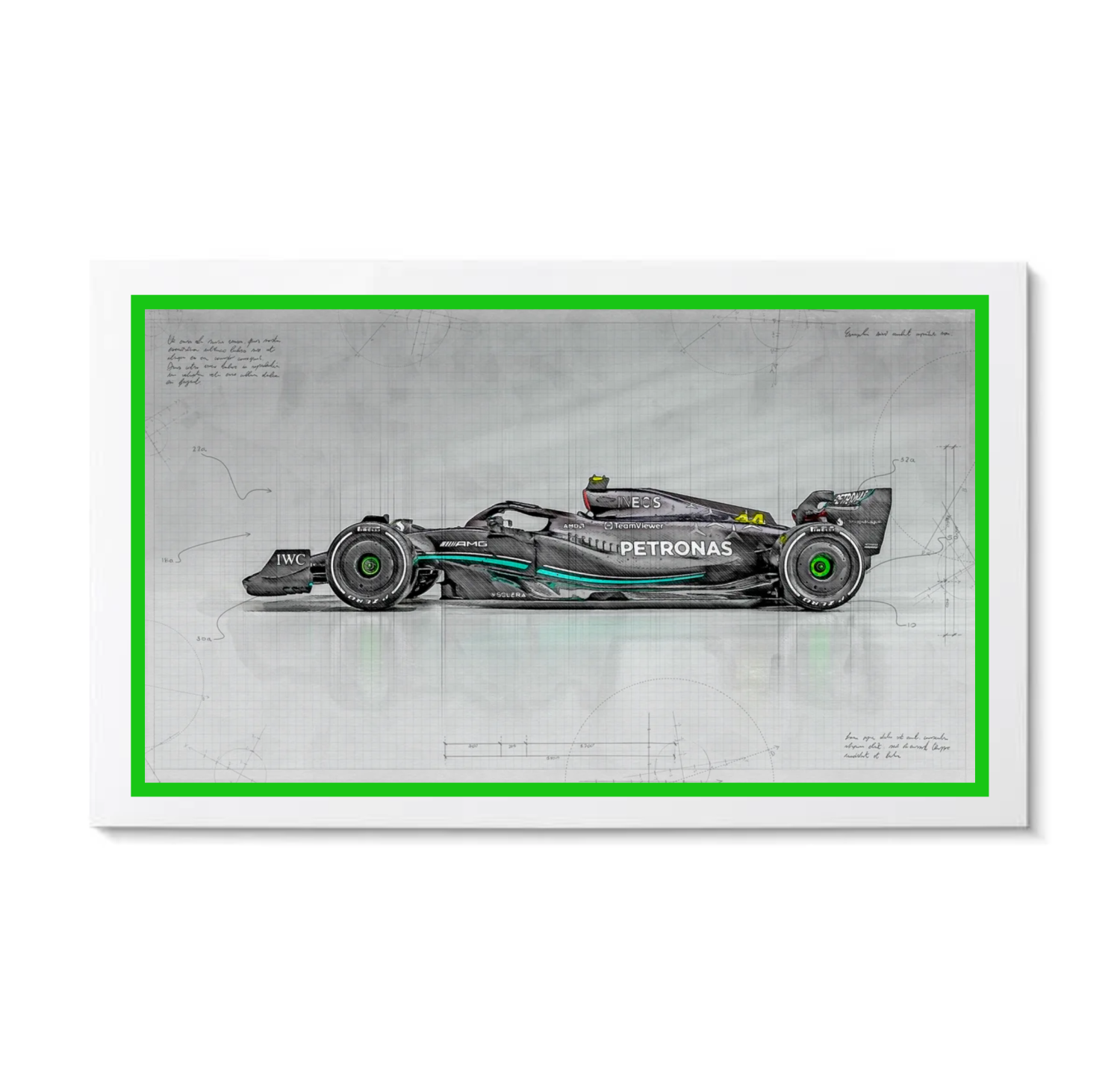 Mercedes Car Wall Art